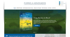 Desktop Screenshot of furriela.adv.br